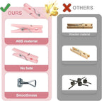 50 PCS Baby Shower Games, Clothes Pins, Plastic Mini Clothespins, Mini Clothes - Image 4