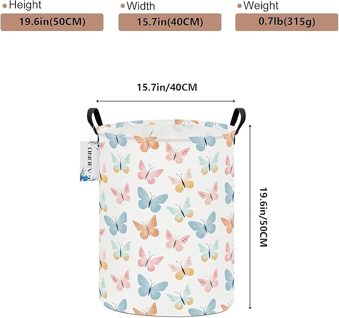 Round waterproof laundry basket, laundry Hampers - Image 2