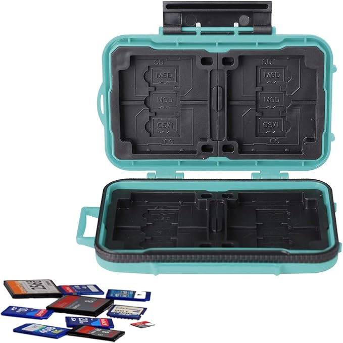 LYNCA 24 Slots Camera Memory Card Case Holder Water-Resistant Anti-Shock SD - Image 4