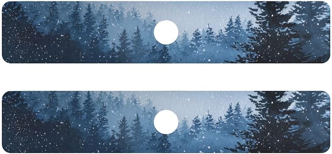 Kitchen Sink Splash Guard 2 PCS 30 Inch Sink Faucet Mat Splash Guard by Eyanle