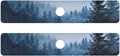 Kitchen Sink Splash Guard 2 PCS 30 Inch Sink Faucet Mat Splash Guard by Eyanle