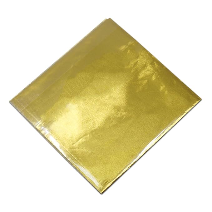 PABCK 500 Pcs 5 Colors Chocolate Wrappers Aluminium Foil Paper Wrapping Papers - Image 5