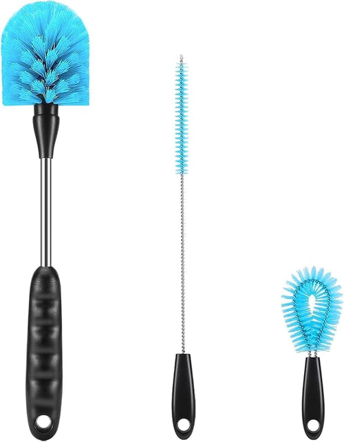 12.2 inch Bottle Brush Set of Three，Washable Coffee Cups, Water Bottles by Unknown