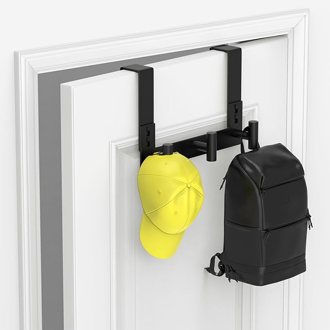 Stainless Steel Over Door Hooks, Over Door Hanger Holder - Image 3