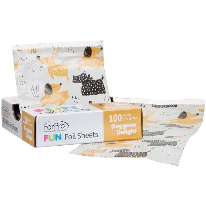 ForPro Professional Collection FUN Doggone Delight 5" Foil Sheets, Pop-Up Foil - Image 6
