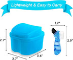 Keedolla Denture Cup Orthodontic Retainer Case, Denture Bath Box Dental - Image 2