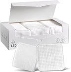 Large Soft Cotton Pads for Face- Lint-Free, Pressed Seam Design, Gentle on by Vexlytra