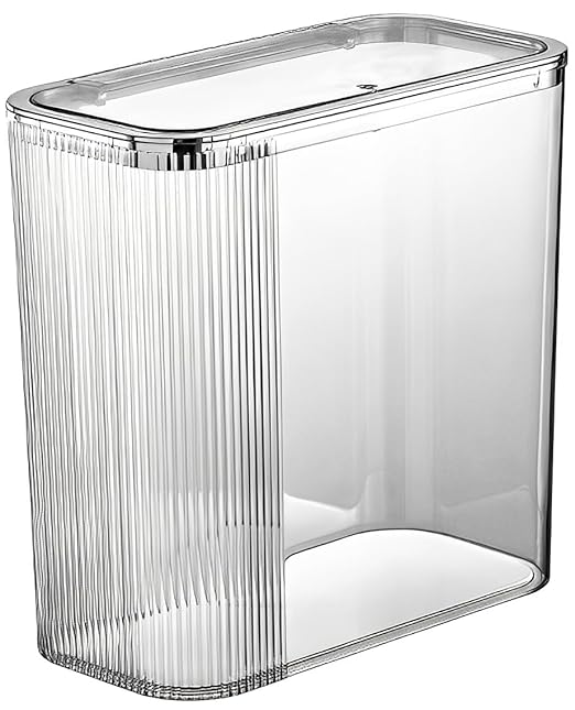 Sooyee Clear 14 Liter Bathroom Trash Can - Image 6