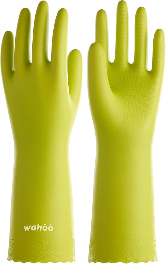 LANON wahoo Skin-Friendly Cleaning Gloves, Dishwashing Kitchen Gloves by LANONProtection
