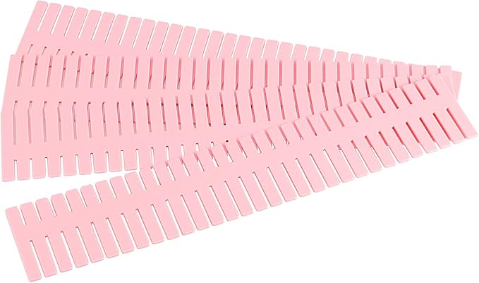 ZOENHOU 60 PCS DIY Drawer Divider Organizers, Adjustable Premium Plastic - Image 4