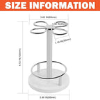 HarJue Toothbrush Holder Stand for Bathroom, Metal Toothbrush Organizer - Image 2