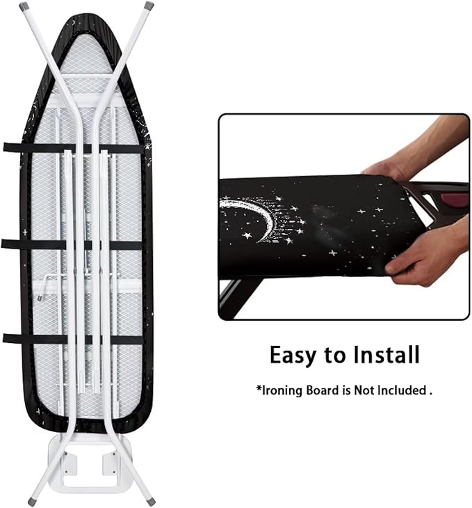 Gothic Sun Moon Iron Board Cover - Image 5