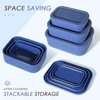 Silicone Food Storage Containers, Hard-Shell Silicone, Dishwasher and Freezer - Image 2