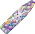 Sprowallow Colorful Egg Rabbit Ironing Board Cover and Pad 15x54 Inch Standard by Sprowallow