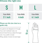COOLJOB Medium Household Rubber Gloves - Image 6
