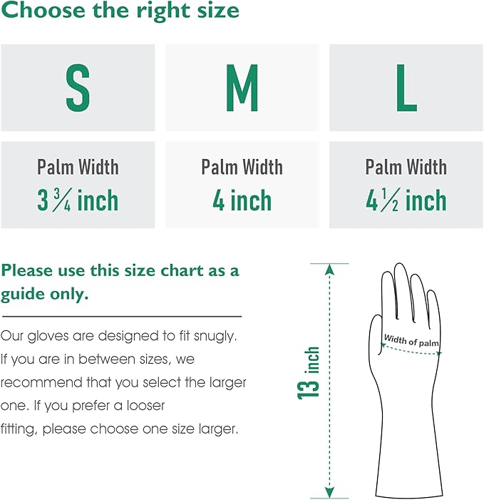 COOLJOB Large Household Rubber Gloves - Image 6