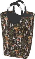 Mushrooms Berries Laundry Basket by Unknown