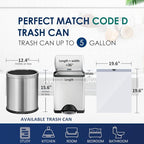 5 Gallon 80 Counts Strong Drawstring Trash Bags Garbage Bags by RayPard - Image 2