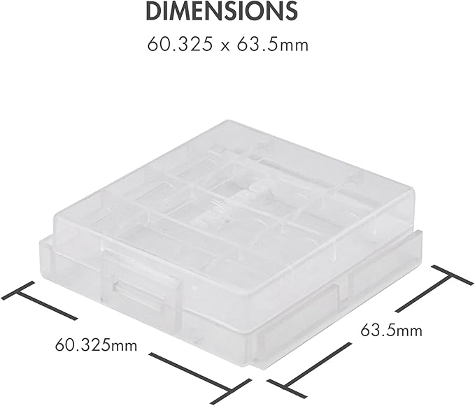 Tenergy 10 Pack Plastic Storage Case - Image 7