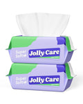 Face Towels Disposable, Face Towelette Disposable, Soft Disposable Face Towel by JollyCare
