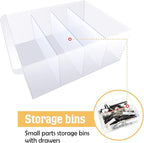 Yookeer 16 Pack 4.25 x 2 In Drawer Dividers - Image 6