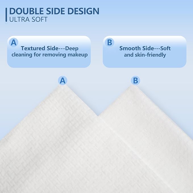 Disposable Face Towels Travel, Ultra Soft Facial Towels - Image 6