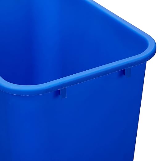 Amazon Basics Rectangular Commercial Office Wastebasket, Lightweight, 10 Gallon - Image 4