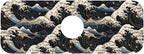 Japanese Wave Black 15" X 5.5" Kitchen Sink Splash Guard Faucet Faucet Guard - Image 9