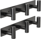 PMMASTO Coat Rack Wall Mounted, 3 "T Shaped Wall Hooks by PMMASTO