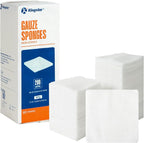 200 Pack 3x3 Inch Gauze Sponges 8-Ply, 100% Cotton Soft Woven Gauze Pads by Kingstar