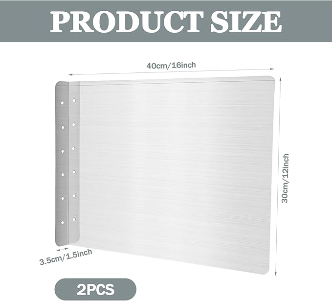 2 Pcs Stainless Steel Side Splash Guard - Image 2