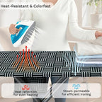 FIOBEE Ironing Board Cover and Pad Extra Thick Iron Board Pad - Image 2