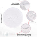 Face Steaming Towel, 4 Pack Reusable Face Towel Cold Hot Compress Facial - Image 7
