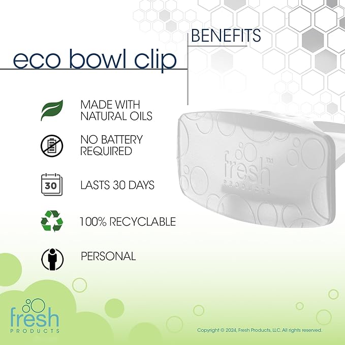 Fresh Products Eco Bowl Clip Air Freshener Versatile Design Toilet Freshener - Image 5