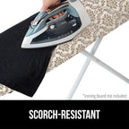 The Original GORILLA GRIP Ironing Board Cover and Pad, Silicone Coating - Image 3