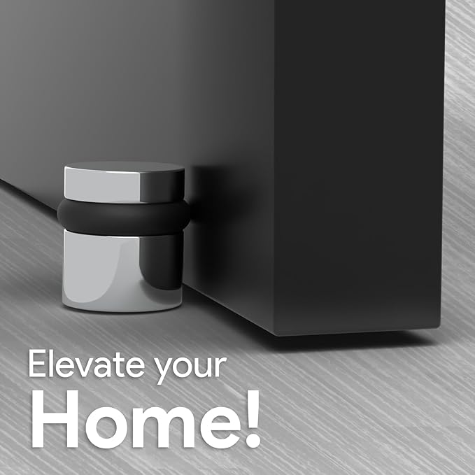 Mega Handles Floor Door Stopper, Quickly Installed Wall Protector, Wall - Image 3