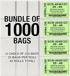 Aluf Plastics 45 Gallon 12 Micron Clear Trash Bags - Image 6