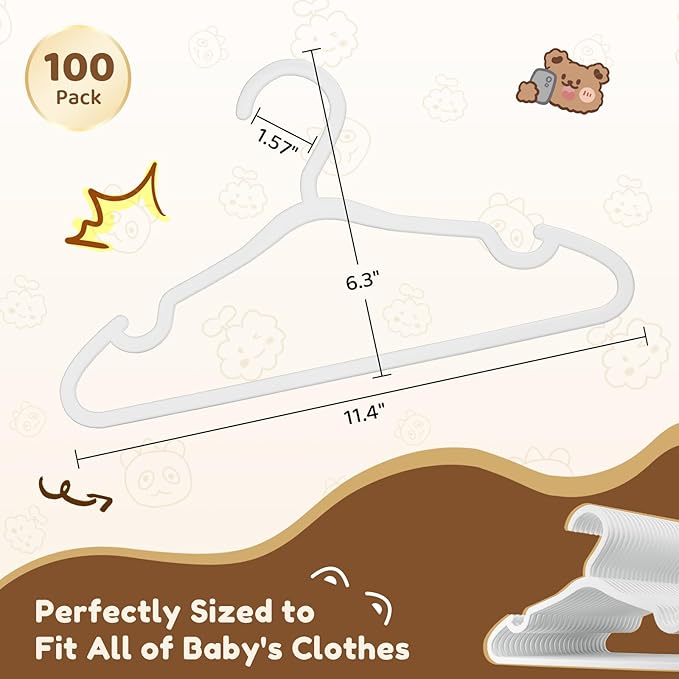 Plastic Kids Hangers - Image 2