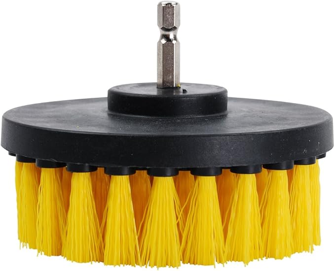 HIFROM 2 PCS, Soft and Medium Drill Brush Power Scrubbing Brush Drill Attachment - Image 4