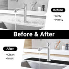 LOPNUR Faucet Mat for Kitchen Sink Protectors, 29 Inch Extra Long Kitchen Sink - Image 9