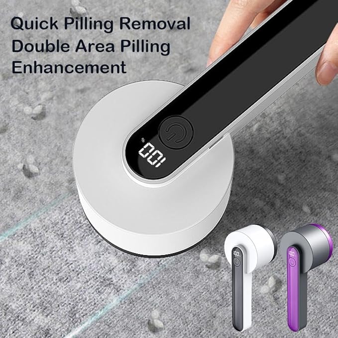 Digital Lint Shaver, Fabric Shaver, Digital Fabric Lint Remover – Powerful - Image 3