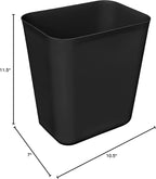 Nipogear 3.5 Gallons /13.5 Liter Efficient Plastic Trash Can Garbage Bin - Image 7