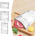 Reusable Aluminum Foil Sealable Storage Bags, 2025 New Resealable Vacuum Zipper - Image 2