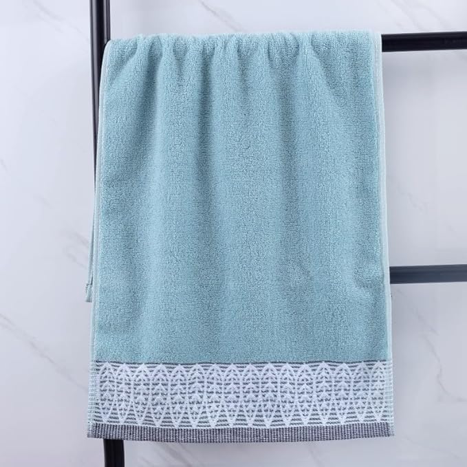 2 Pack Decorative Hand Towels, Leaf Design Cotton, Soft Absorbent Quick-Drying - Image 5