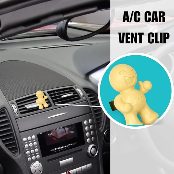 Little Joe 96402-6PK Vanilla Scent Car Air Freshener Vent Clip, Fights Odors - Image 5