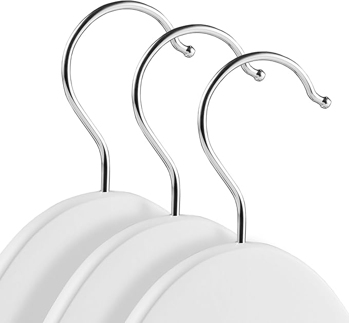 Casafield - 10 White Wooden Suit Hangers - Premium Lotus Wood - Image 2