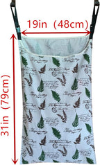 This Innovative Hamper Hangs From Rails, Doors And Hooks.HDHYK Hanging Laundry - Image 3