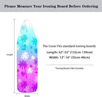 Tropical Palm Tree Leaf Ironing Board Cover - Image 6