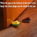 Door Stopper, Doorstopper, 4 Pack Rubber Door Stop, Sturdy Non Slip, Stackable - Image 6