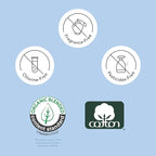 Rael Incontinence Liners for Women, Organic Cotton Cover, Postpartum Essential - Image 7